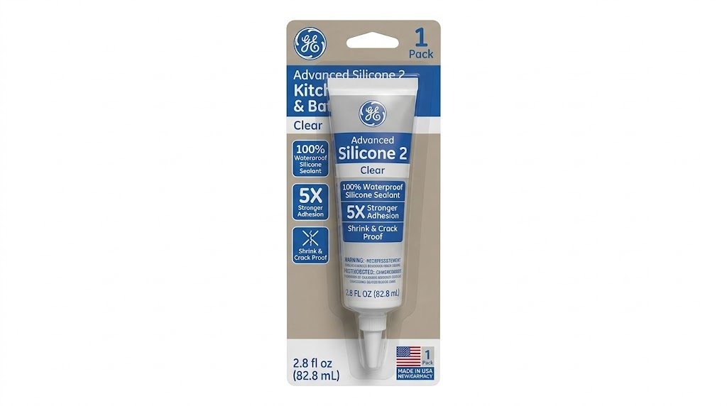  GE Advanced Silicone 2 Kitchen & Bath Caulk