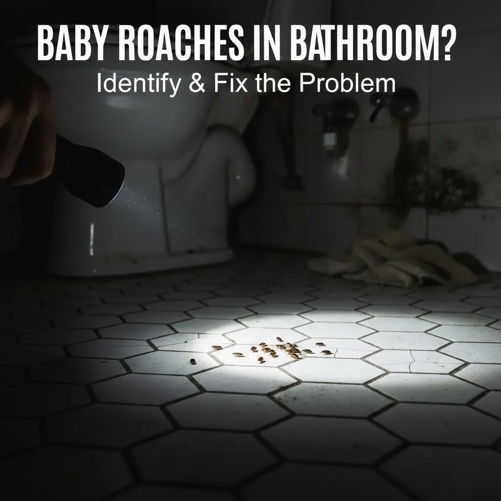 Baby Roaches in Bathroom How to Identify and Fix the Problem