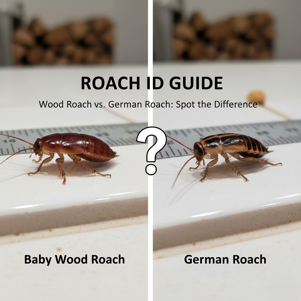 Baby Wood Roach Vs German Roach: How To Tell The Difference