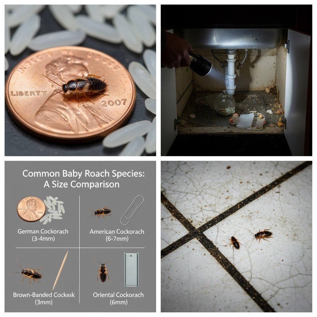 How Small Are Baby Roaches? A Complete Guide to Identification